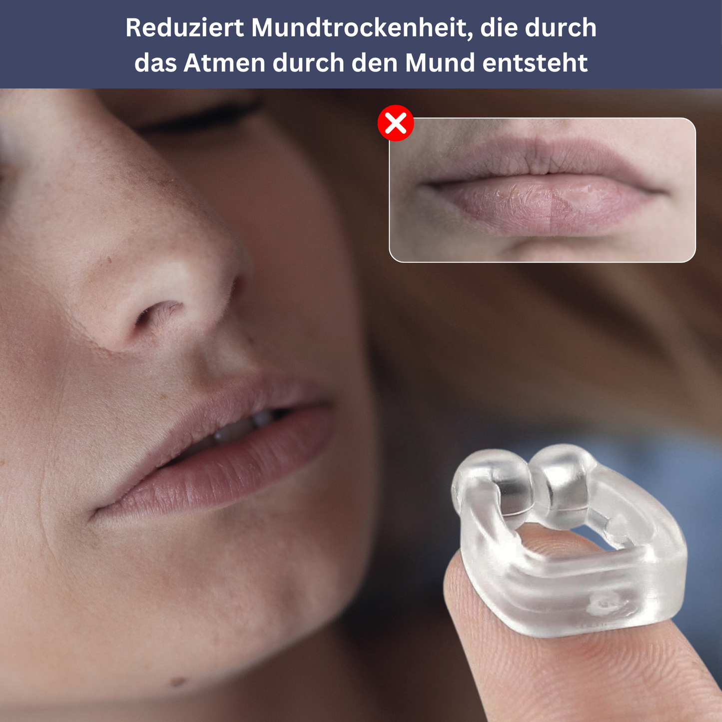 Magnetischer Anti-Schnarch-Nasenclip
