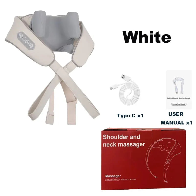 Kabelloses Nackenmassagegerät mit Wärmefunktion