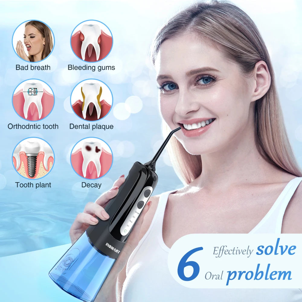 Kabelloser Wasserdruck-Zahnreiniger – Effektive Mundhygiene