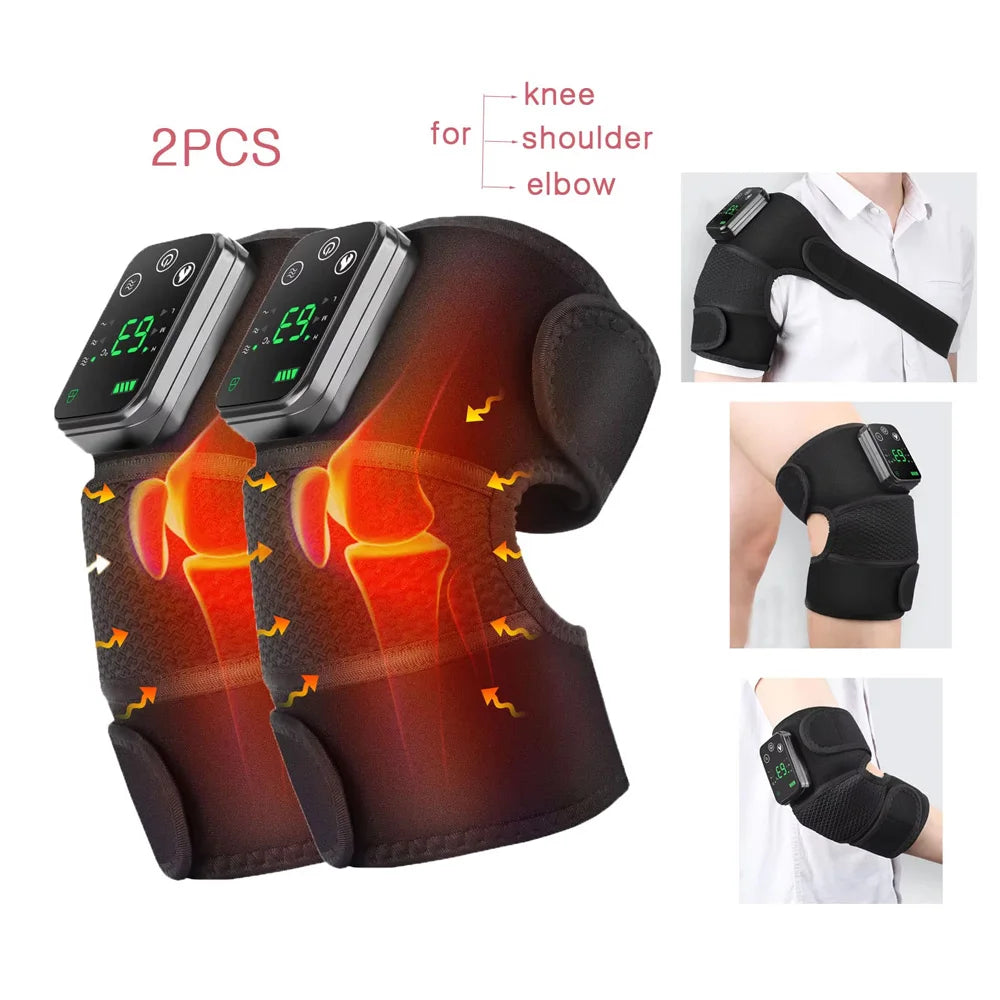 Kabellose Heiz- & Massage-Kniebandage