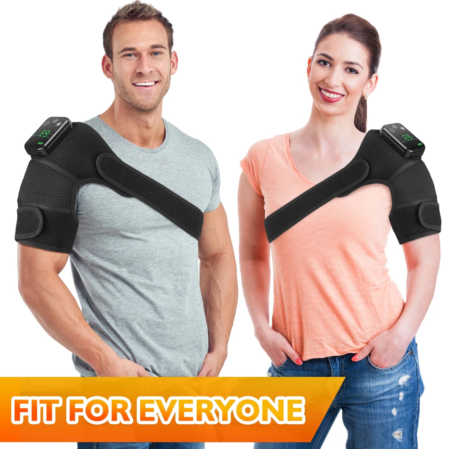Elektrische Heiz- & Massage-Kniebandage