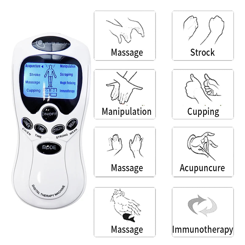 Elektrisches Therapie-Massagegerät mit Impulstechnologie