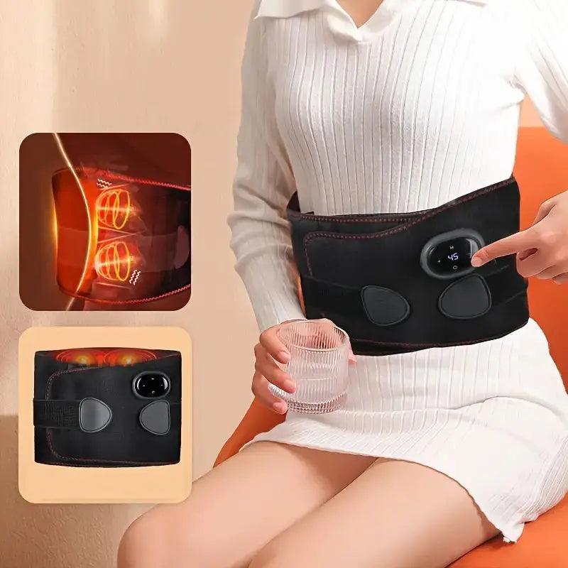 Elektrischer Massagegürtel mit Wärme & Vibration