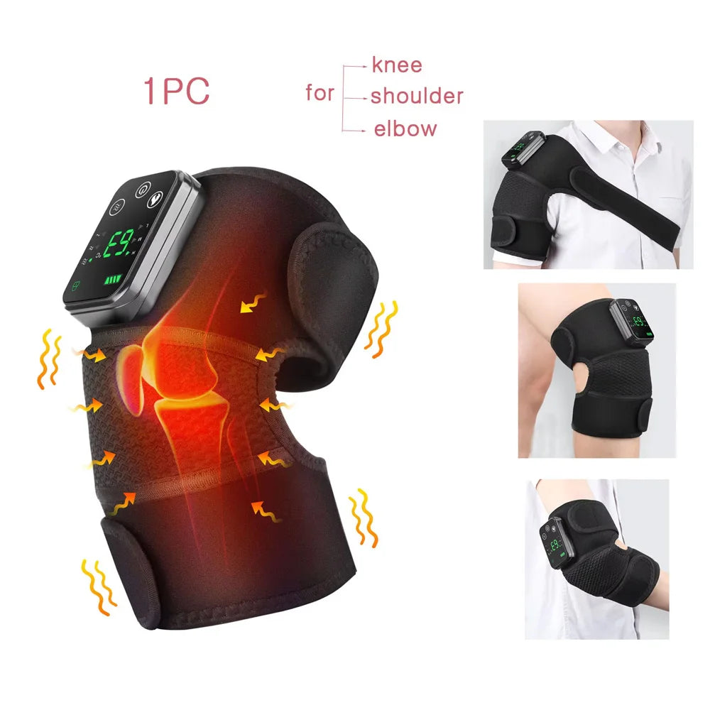 Kabellose Heiz- & Massage-Kniebandage