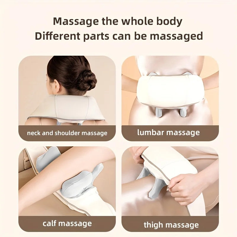 Kabelloses Nackenmassagegerät mit Wärmefunktion