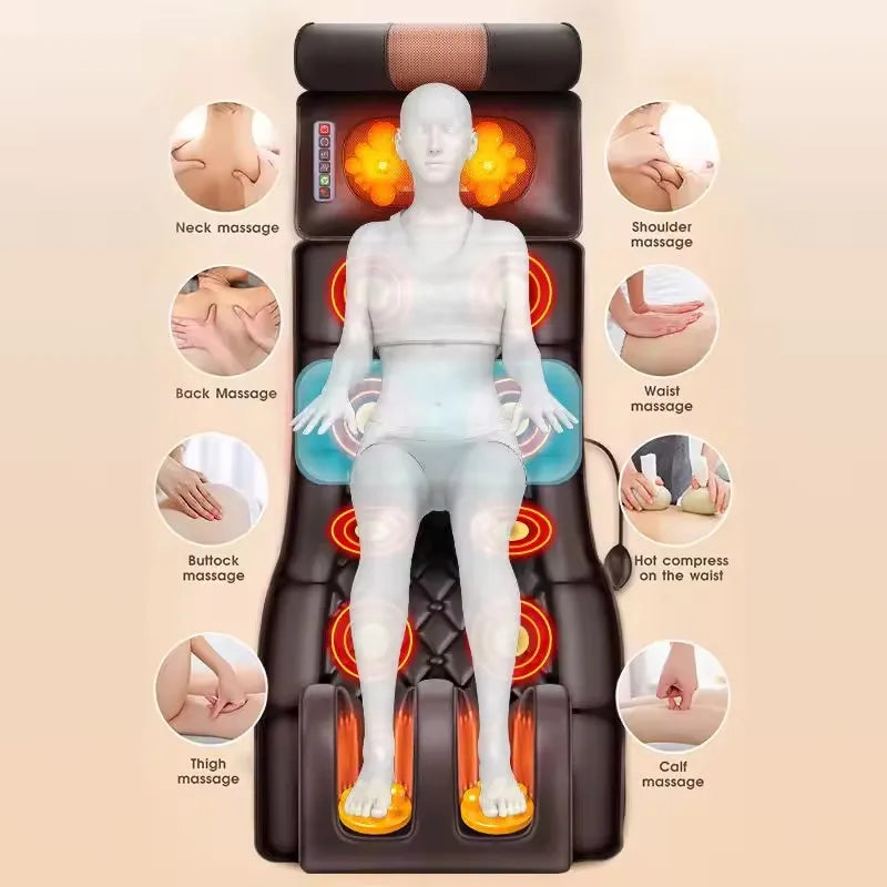 Ganzkörpermassagegerät mit Infrarot & Wärmefunktion