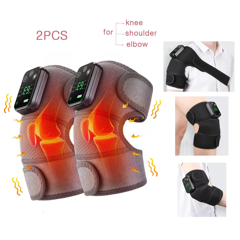 Kabellose Heiz- & Massage-Kniebandage