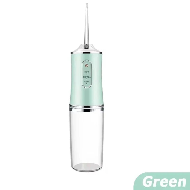 Elektrischer Wasserflosser mit 360° Rotationsdüse