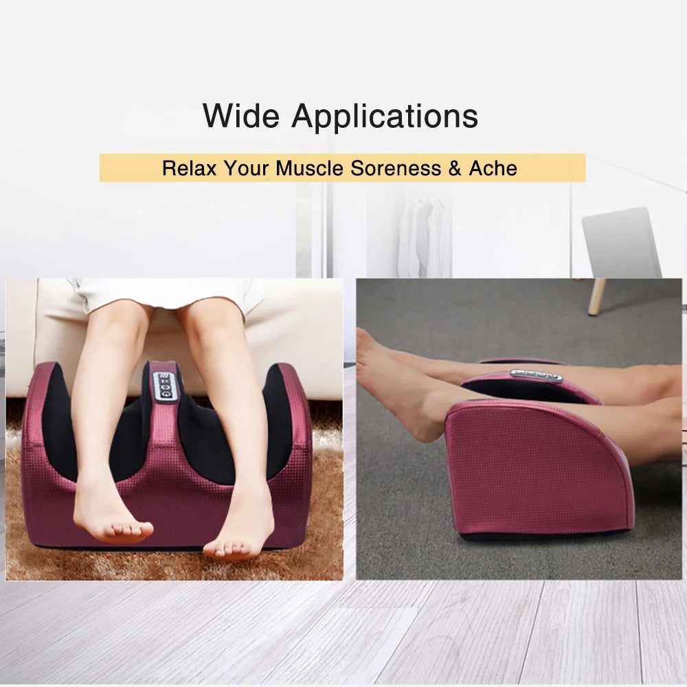 Elektrischer Fußmassageapparat mit Wärme & Vibration