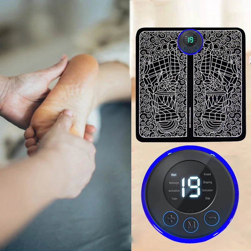 Elektrische Fußmassage Matte – Entspannung für Zuhause