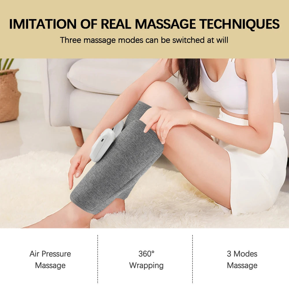Kabelloses 360° Luftdruck-Beinmassagegerät