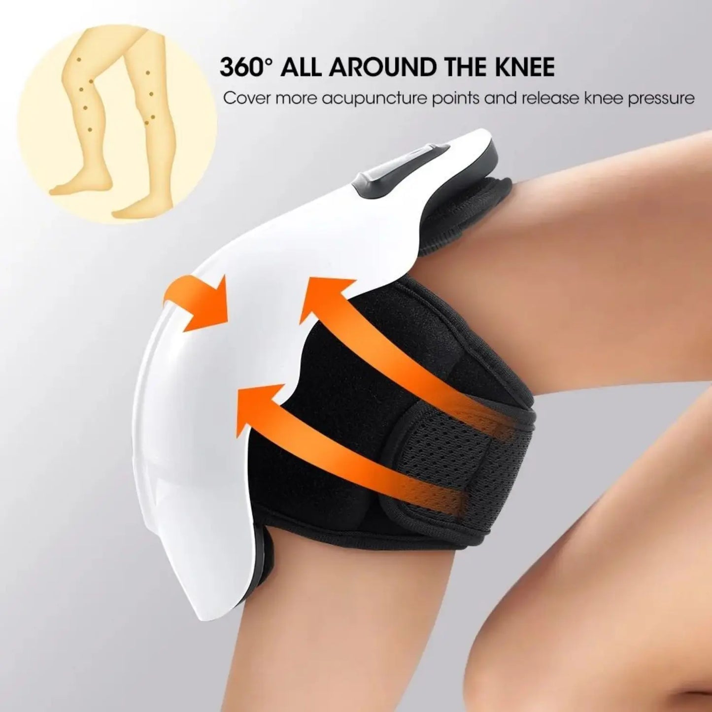 Kabelloses Heiz-Massagegerät für Knie